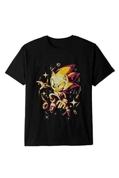 Vordevia Tricou cu model de modă Sonic Hedgehog
