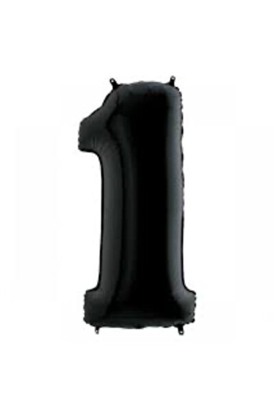 Çemrek Süs Parti Black Foil 1 Balloon 40 inch 100 cm