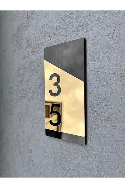 3DMORPHO رقم الباب من السلسلة الأنيقة رقم 8