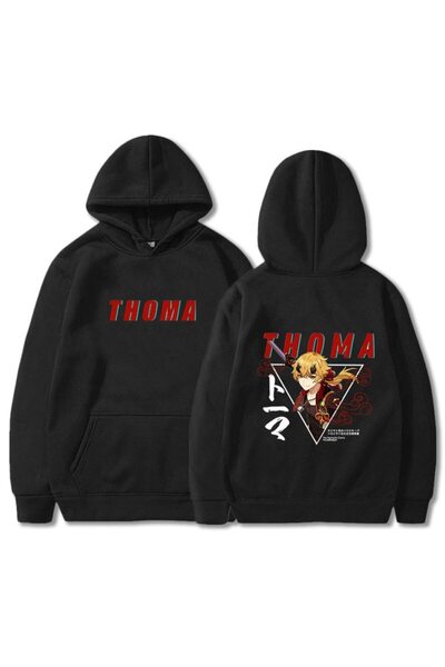 Vordevia Unisex Genshin Impact, model sa kapuljačom104