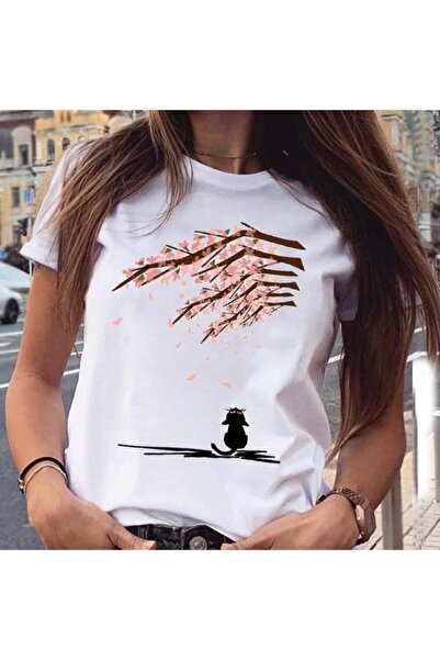 Vordevia Жіночий графічний стиль Тварини Футболка Модель 468