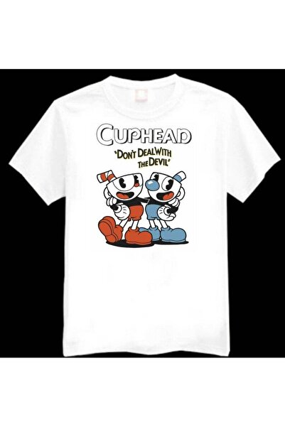 Vordevia Tricou imprimat pentru copii Cuphead