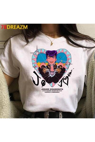 Vordevia Japanska anime serija Jojo Bizarre Adventure T-shirt Model454