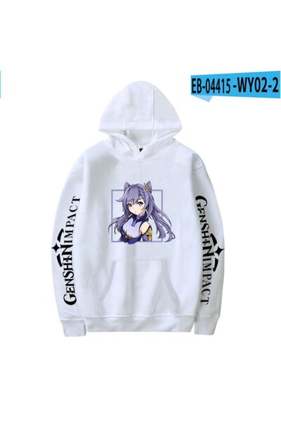 Vordevia Unisex Genshin Impact, model sa kapuljačom89