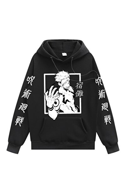 Vordevia Riman Jujutsu Kaisen Gojo Satoru Štampano Sa kapuljačom