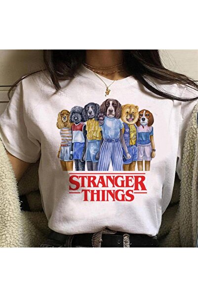 Vordevia Stranger Things T-shirt model67