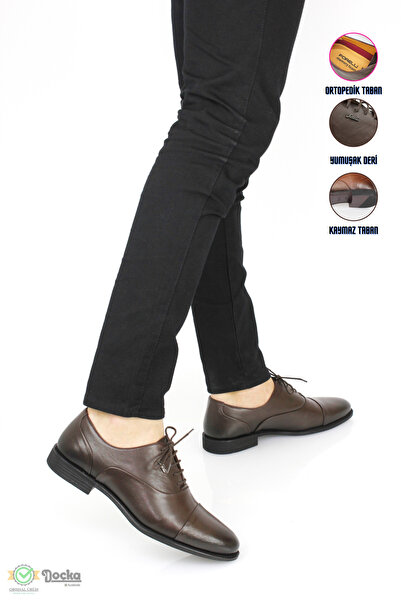 Forelli Erkek Hakiki Deri Ortopedik Klasik Ayakkabı