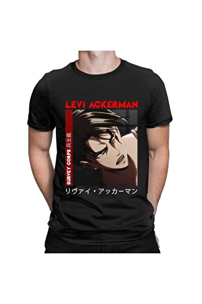 Vordevia هجوم على تيتان أنيمي تي شيرت الرجال موديل 761