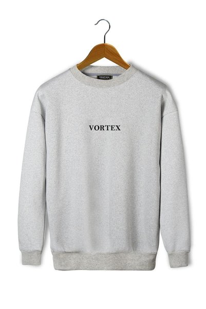 Vordevia Unisex Vortex Štampano okrugla kragna dukserica