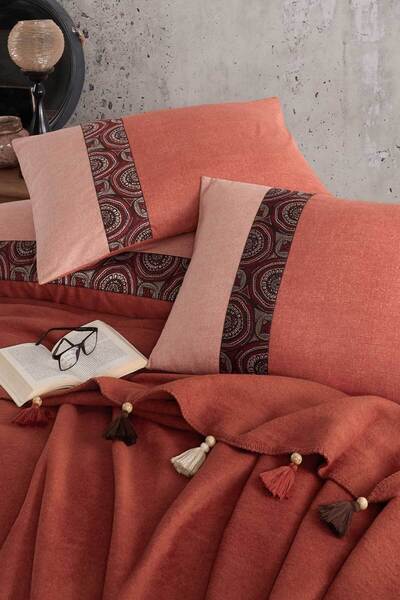 Elart Cotton Duvet Cover Blanket Set 5 Piece Charm Tile