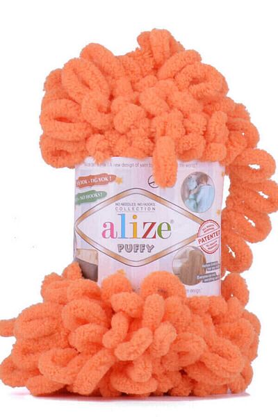 Alize ALIZE PUFFY 100 GR ΜΟΝΑ 336 ΠΟΡΤΟΚΑΛΙ