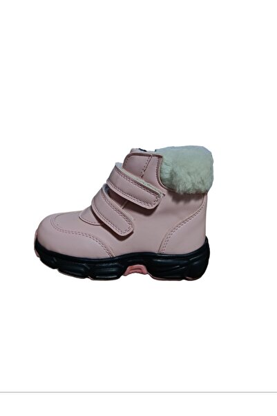 Genel Markalar Kız Çocuk Ortopedik Su Geçirmez Kaymaz Taban Pembe Bot