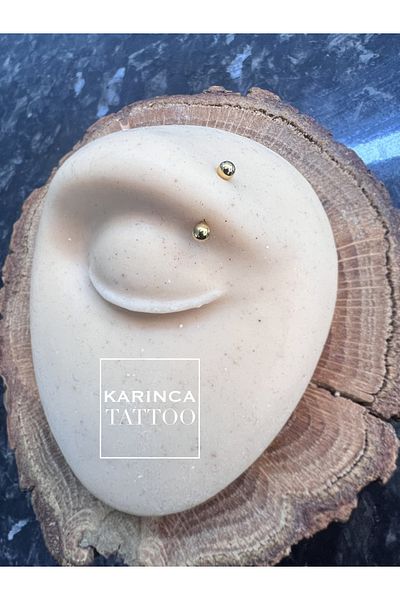 Karınca Piercing Gold Color Eyebrow Ear Tragus Snug Daith Cartilage Helix Piercing 8 Mm