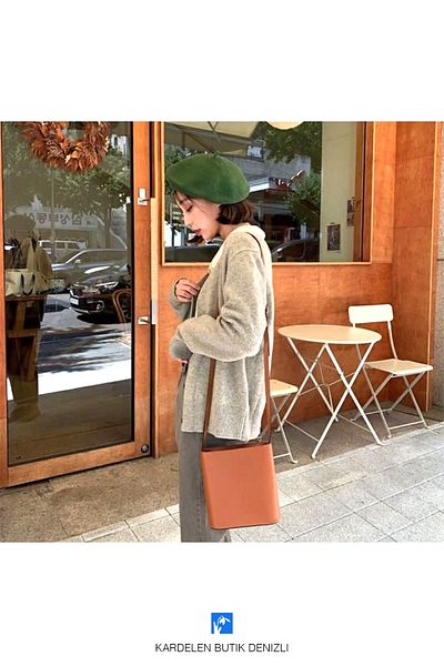 Kardelen Butik Denizli Vintage Woolen Winter Lady Beret