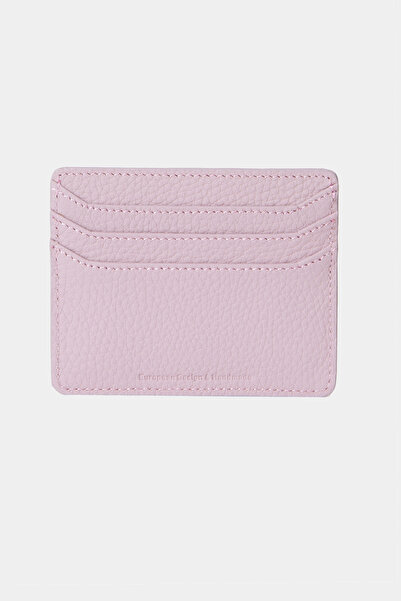 Grande 3633 Genuine Leather Super Thin Women Men Card Holder Lilac