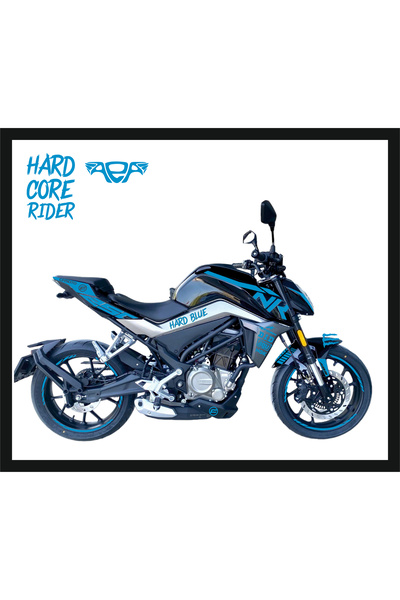 CF Moto Nk250 Sticker Seti Eski Kasa Açık Mavi