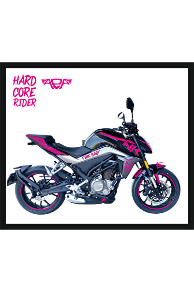 CF Moto Nk250 Sticker Seti Eski Kasa Pembe