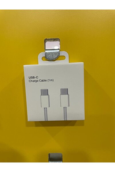 inteknoloji Iphone 15 Uyumlu Type C Type C 1 Metre Hızlı Şarj Aleti Kablosu - Huawei - Samsung