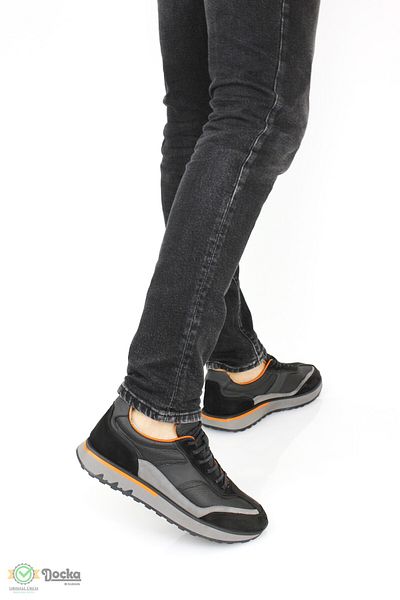 MARCOMEN Men's Seasonal Genuine Leather Casual Sneaker Shoes