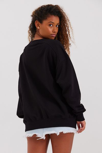 Snow Pieced 3 Thread Basic Sweatshirt