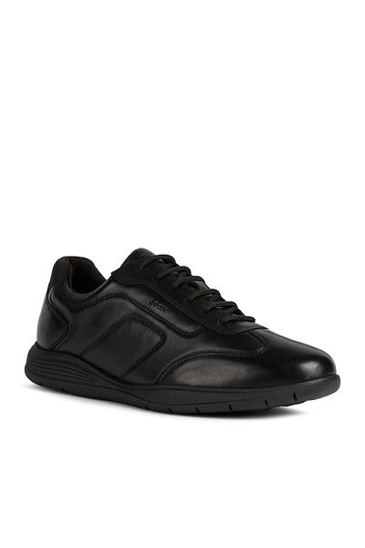 Geox Geox Black Trainers Mens Shoes