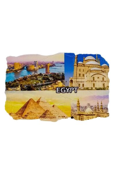 Dünyadan Hediyeler Mısır Temalı Fresco Magnet