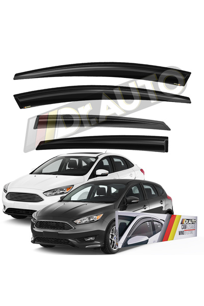 Ford Focus 3 Hb Sd 2012-2018 Arası Cam Rüzgarlığı 4lü