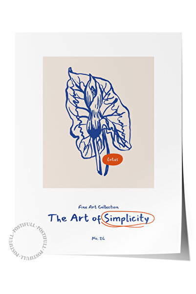 Postifull Αισθητική αφίσα τοίχου - Αφίσα χωρίς πλαίσιο με βοτανικό σχέδιο - Δ...