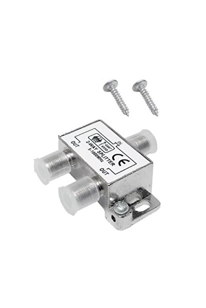 Temiz Pazar 2 li Uydu Splitter Kablo TV Rg6 Anten Çoklayıcı Dağıtıcı