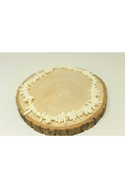 Yasamtohumu مصفوفة من الحجر الطبيعي المكسور باللون الأبيض المرجاني (37 سم)