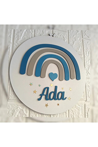 Genel Markalar Özel Konsept Tasarım Isimli Bebek Çocuk Kapı Süsü