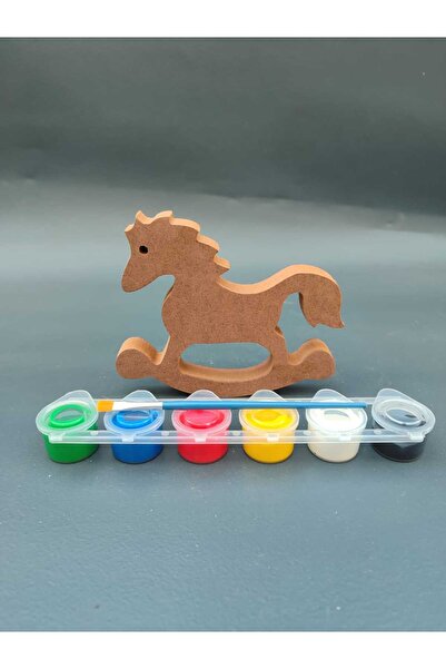 na neşeli ahşap Okul Öncesi Etkinlik .ahşap Boyama Seti.. Eğitici Ahşap Boyası. Oyuncak Hayvan satboyalıtakım