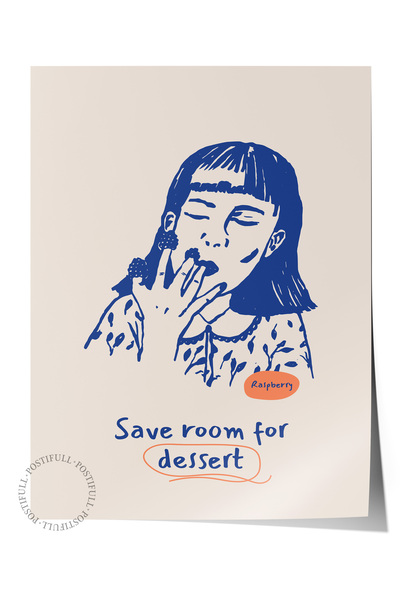 Postifull Αφίσα τοίχου με θέμα την κουζίνα και το δείπνο, αστική αφίσα χωρίς ...