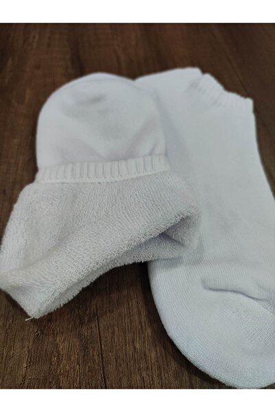 Leement socks Unisex 4 Ζεύγη Χοντρή Χειμερινή Πετσέτα Κοντά μποτάκια Κάλτσες