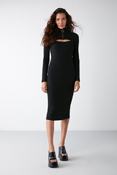 GRIMELANGE Agatha Bodycone Slim Fit jednoduché šaty