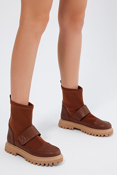 Tonny Black Γυναικείες γυναικείες μπότες Tanny Black Comfortable Fit Velcro