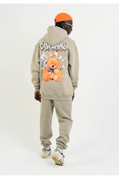 Zesku Світшот Criminal Oversize з принтом ведмедика