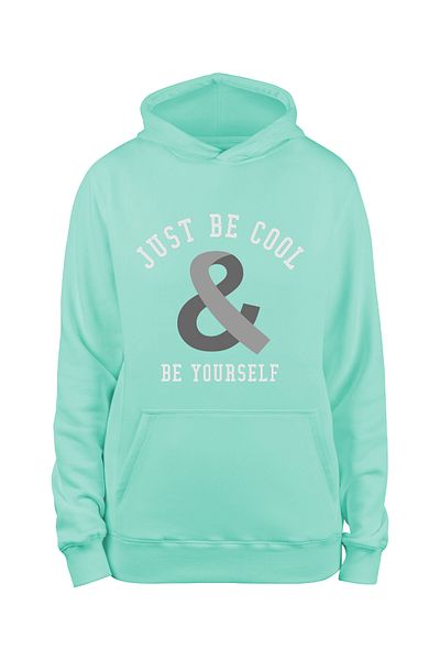 ADA BEBEK ÇOCUK Φούτερ Unisex Cool Be Yourself Hooded