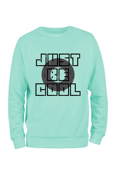 ADA BEBEK ÇOCUK Unisex Μαύρο Φούτερ Just Be Cool