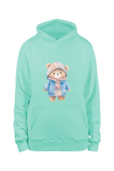 ADA BEBEK ÇOCUK Φούτερ με κουκούλα με κουκούλα Unisex