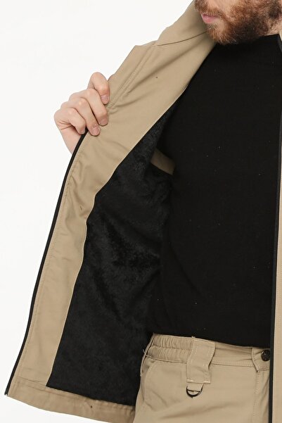 Uniprom Multi-Pocket Hunter Camper Outdoor Γιλέκο Rio Model Beige Ανδρικό