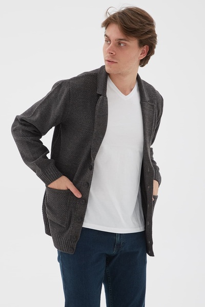 Fashion Friends Triko Ceket Antrasit / Anthracite