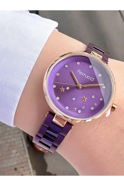 Ferrucci Women's Metal Cord Wristwatch