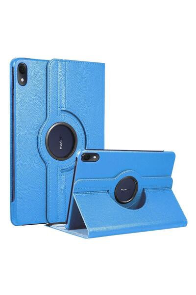 Microsonic Huawei MatePad 11 2023 Kılıf 360 Rotating Stand Deri Mavi