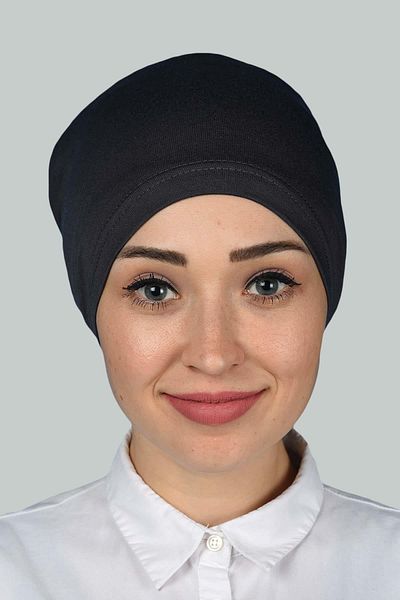 Altobeh Έτοιμο πρακτικό κουμπωτό ελαστικό καπό Hijab καπνιστό