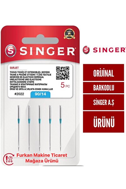 SİNGER Ev Tipi Dikiş Makine İğneleri ve 100 ml Yağ