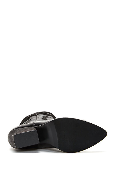 Derimod Γυναικείες δερμάτινες μπότες καουμπόικου τύπου Western με τακούνι