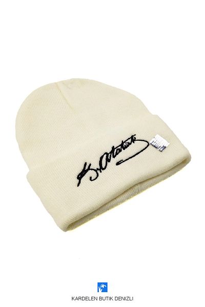 Kardelen Butik Denizli Knitted Beret for Women and Men