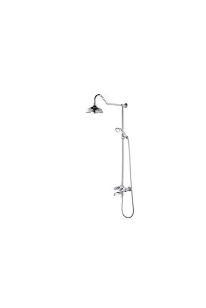 Bocchi Orient Banyo Bataryası Duş Kolonu El Duşu Seti Krom 1005-0031