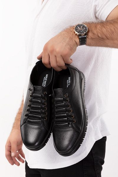 maximoda Pantofi din piele naturală, fara siret, anatomici, bărbați